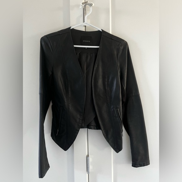 ❌Sold❌ Dynamite Faux Leather Jacket - Picture 2 of 9